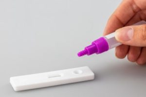 [Image d'illustration] Un test de grossesse